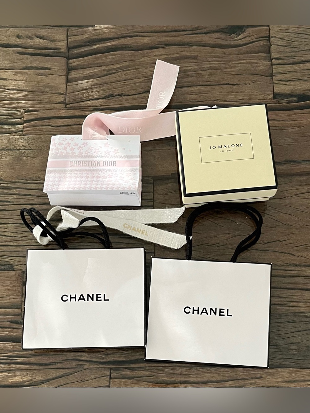 Luxury Gift Bag Bundle - Chanel, Dior, Jo Malone